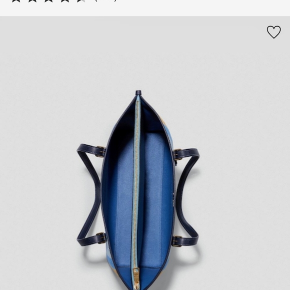 Coach Mollie Tote Large In Signature Jacquard With Stripes - Picture 2 of 5